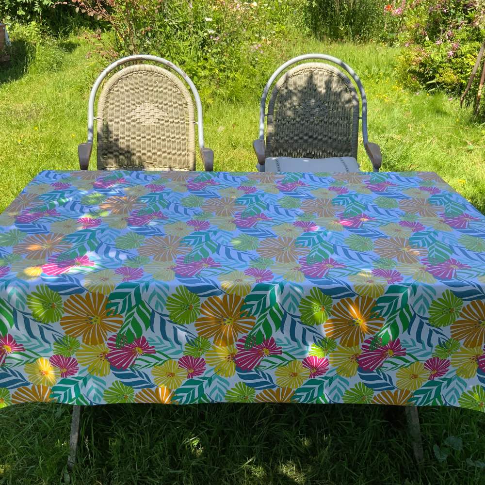 Superbe Extra Wide French Oilcloth in Yellow